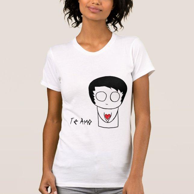 Camiseta Te Amo Emo (Frente)