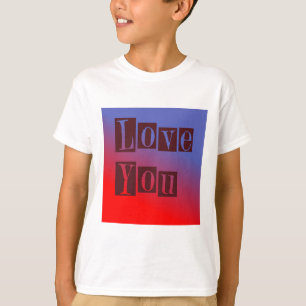 Camiseta Te Amo Escuro