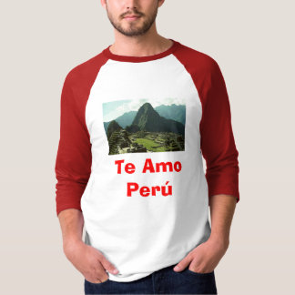 Camiseta Te Amo Peru