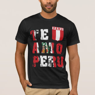 Camiseta Te Amo Peru - etiqueta InKa1821