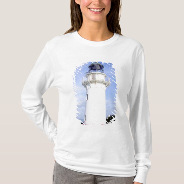 Camiseta Te Araroa, Nova Zelândia. Um farol dá (Frente)