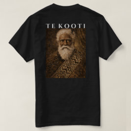 Camiseta Te Kooti Arikirangi Te Turuki, Líder Maori