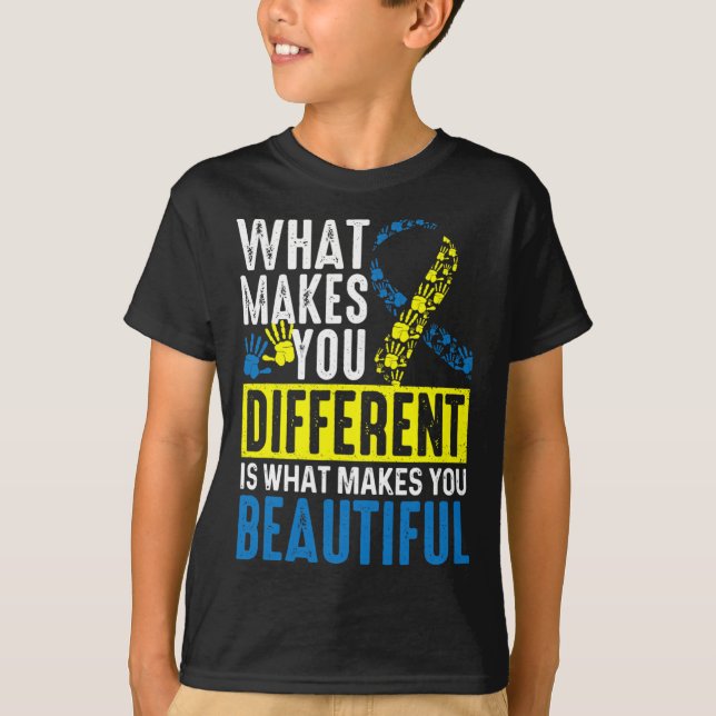 Camiseta Te Torna Diferente É O Que Te Torna Bela (Frente)