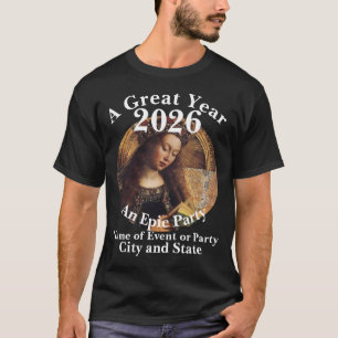 Camiseta Tea Brunch Lunch Patio Garden 2024 Party Celebrate