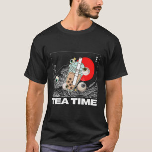 Camiseta Tea Bubble (bolha de chás) estético Weircore