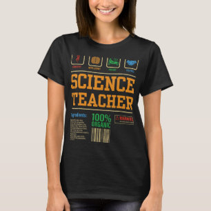 Camiseta Tea de Biologia da Química Inteligente de Ciência