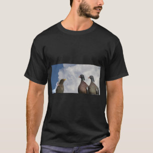 Camiseta Tea de Voo da Gaivota da Dove Blackbird