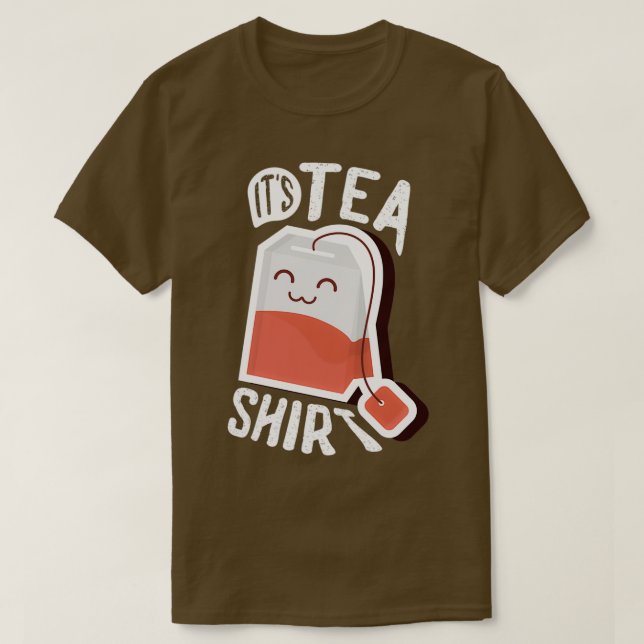 Camiseta Tea Design para amantes de chá (Frente do Design)