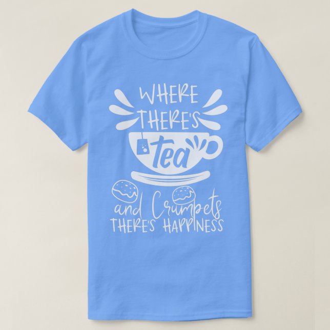Camiseta Tea e Crampets Tea Lover British Aftertarde Tea 3 (Frente do Design)