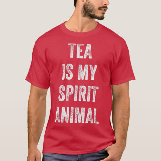 Camiseta Tea é o meu animal espiritual Engraçado dizendo pr