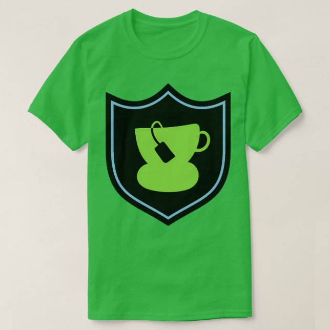Camiseta Tea Mug Sigil Verde Medieval (Frente do Design)