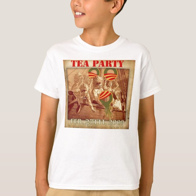 CAMISETA TEA PARTY (Frente)