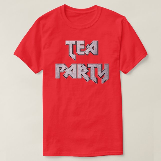 Camiseta Tea Party (Frente do Design)