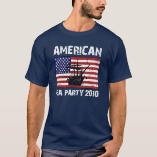 Camiseta Tea party americano 2010