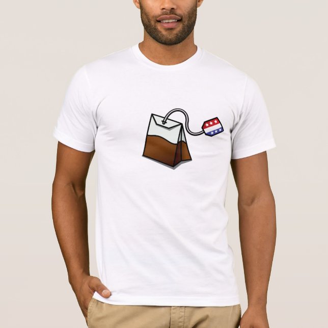 Camiseta Tea party de América (Frente)