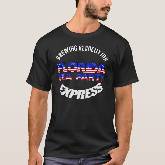 CAMISETA TEA PARTY DE FLORIDA EXPRESSO (Frente)