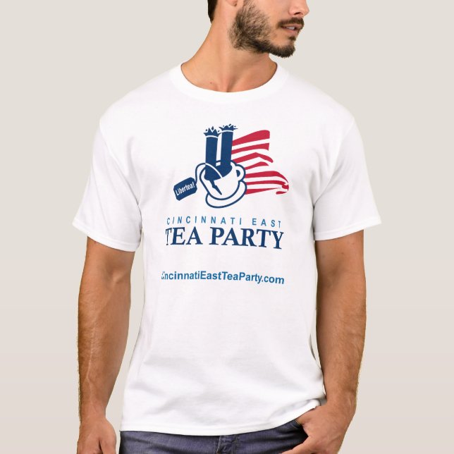 Camiseta Tea party do leste de Cincinnati (Frente)