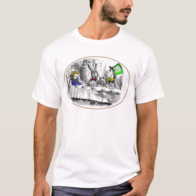 Camiseta Tea party louco (Frente)