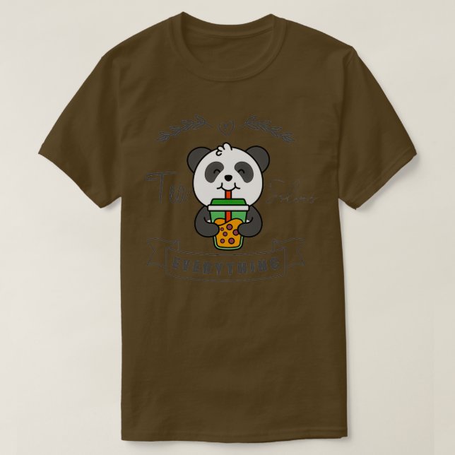 Camiseta Tea Resolve Tudo O Que É Engraçado Pelo Aniversári (Frente do Design)