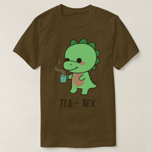 Camiseta Tea Rex (Frente do Design)