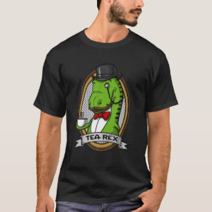 Camiseta Tea Rex Dinossaur Rex Piadas Engraçadas Rapazes