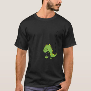 Camiseta Tea Rex Green Rex Dinosaur