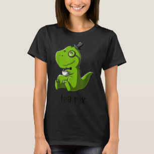 Camiseta Tea Rex T-Rex Dinosaur Dino Café Legal
