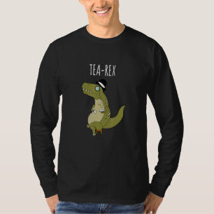 Camiseta Tea Rex T Rex Dinossaur Puns Dinossauros Piadas Tr