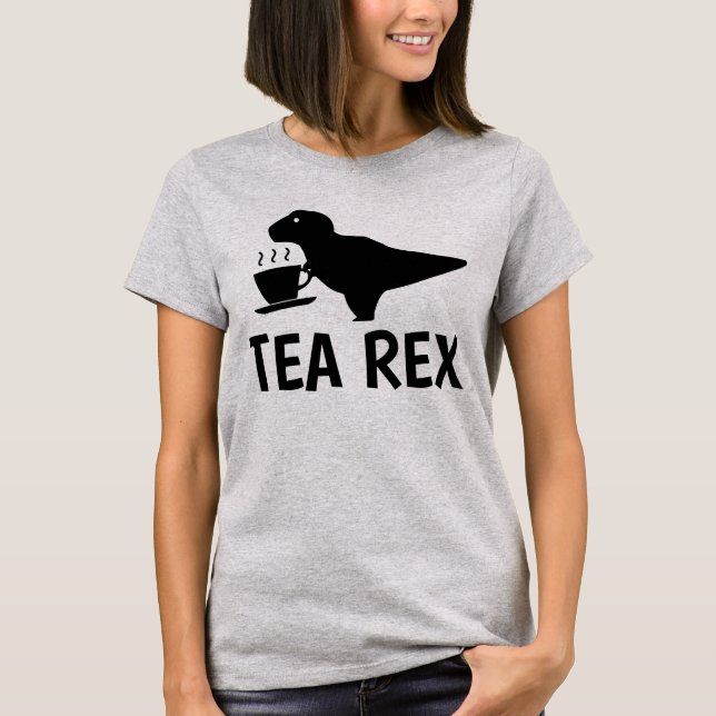 Camiseta TEA REX, T-Shirts do Tea Lover (Frente)