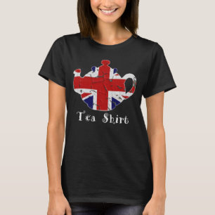Camiseta Tea Shirt British UK Teapot T-Shirt