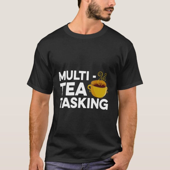 Camiseta Tea Tea Drinker Green Tea Cup O (Frente)