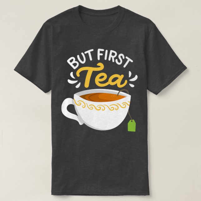 Camiseta Tea Tea Drinker Tea Lover 2 (Frente do Design)