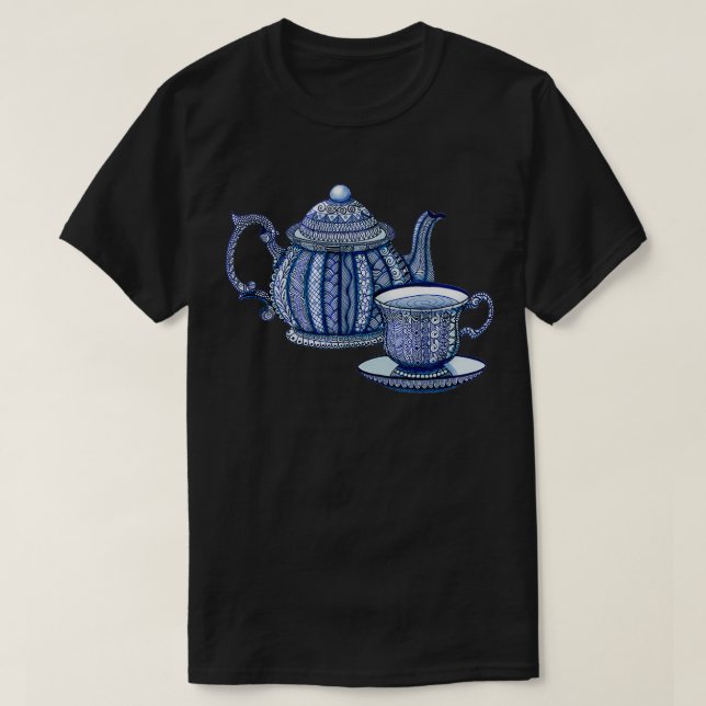 Camiseta Tea Time 60 1 (Frente do Design)
