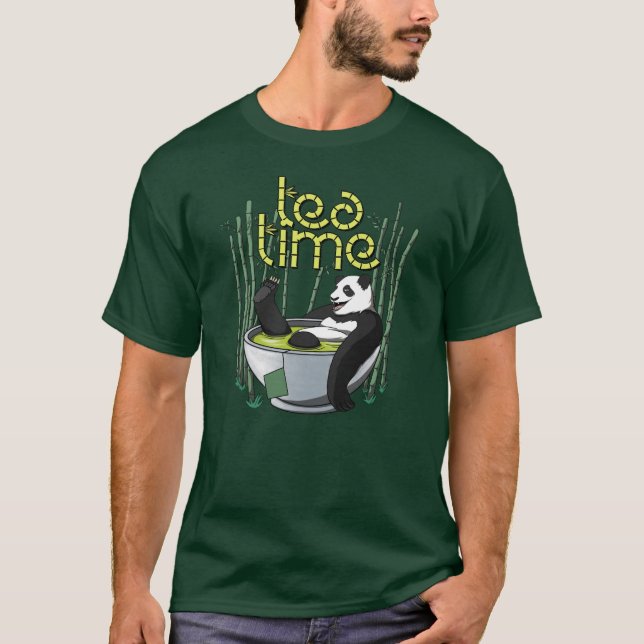 Camiseta Tea Time Panda (Frente)