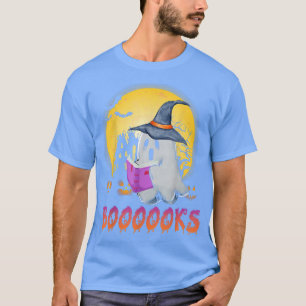 Camiseta Teac dos Livros de 2021 do Livro Ghost Gótico Lend