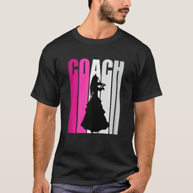 Camiseta Teach Violin Instructor Coach Violinist Music Teac (Frente)