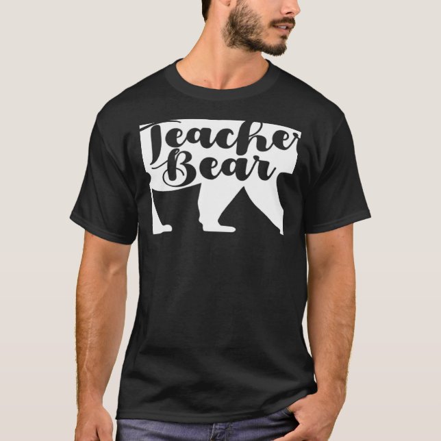 Camiseta Teacher Bear Special Education SPED Inspire Educat (Frente)
