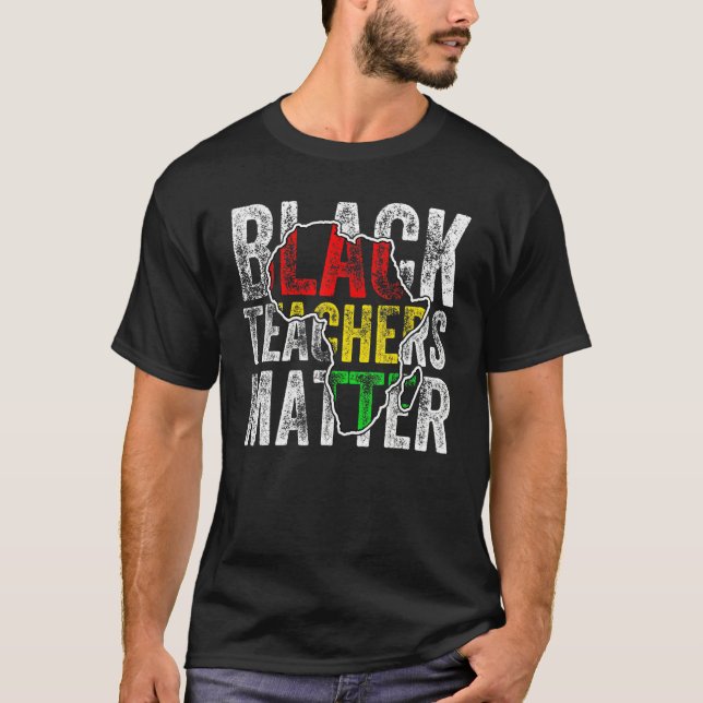 Camiseta Teacher Black History Month Pride African Teacher  (Frente)