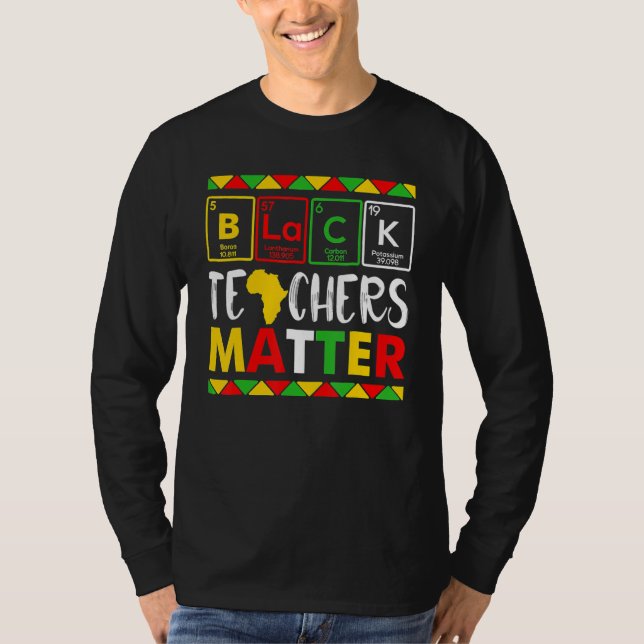 Camiseta Teacher Black History Month Pride African Teacher  (Frente)
