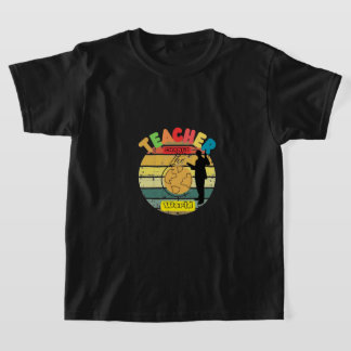 CAMISETA TEACHER CHANGE THE WORLD
