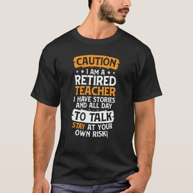 Camiseta Teacher Retirement Apparel Retired Teacher for Men (Frente)