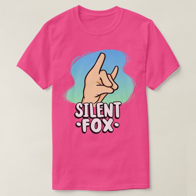 Camiseta Teacher Silent Fo For Quiet Student In Class Premi (Frente do Design)