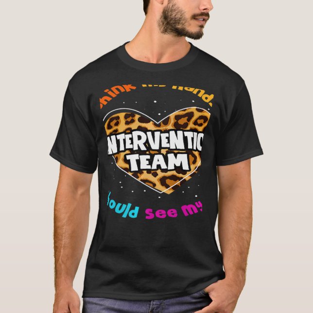 Camiseta Teacher Specialist Squad Para Intervention Team Le (Frente)