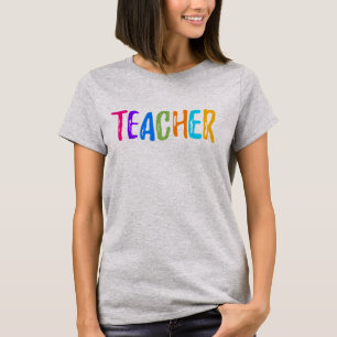 Camiseta Teacher Word art T-Shirt