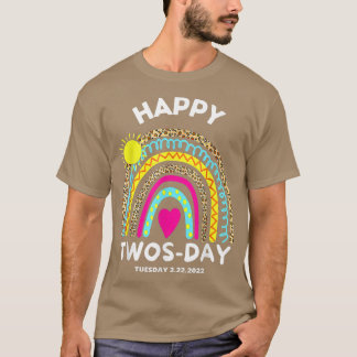 Camiseta Teaching 2nd Grade On Twosday 22222 22nd February 