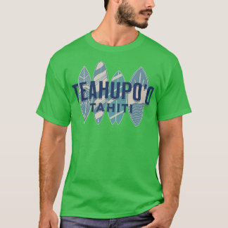Camiseta Teahupoo Tahiti Big Wave Surfing 2