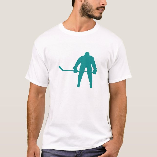 Camiseta Teal Green Hockey (Frente)