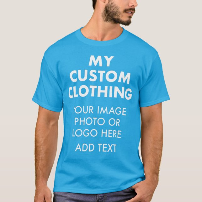 Camiseta TEAL PERSONALIZADA para HOMENS (Frente)