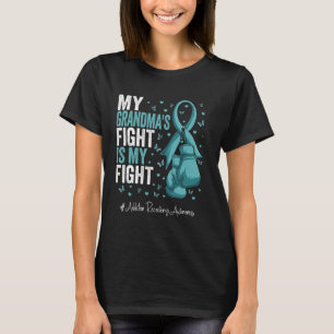 Camiseta Teal Ribbon Avó - Awarene para recuperação do Víci
