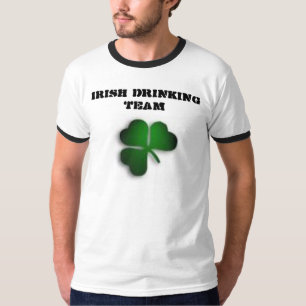 Camiseta Team2 bebendo irlandês